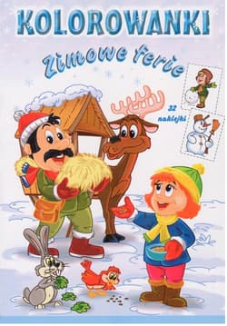 Zimowe ferie. Kolorowanki - Praca zbiorowa