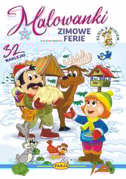 Zimowe ferie. Malowanki - Włodzimierz Kruszewski, Ernest Błędowski