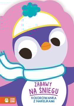 Zimowe kolorowanie Zabawy na śniegu - Opracowanie Zbiorowe