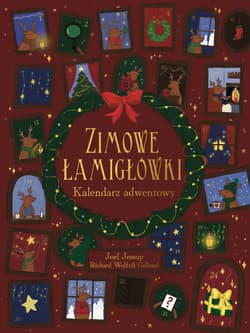Zimowe łamigłówki. Kalendarz adwentowy - Joel Jessup, Richard Wolfrik Galland