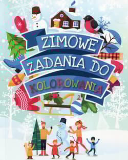 Zimowe zadania do kolorowania