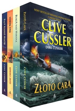 Złoto cara / Burza nad Hawaną / Oko Niebios / Piąty kodeks Majów Pakiet - Clive  Cussler