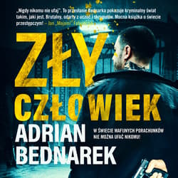 Zły człowiek - audiobook - Adrian Bednarek