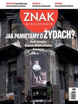 Galeria - zdjęcie nr. 1 - ZNAK 685 6/2012: Jak pamiętamy o Żydach?