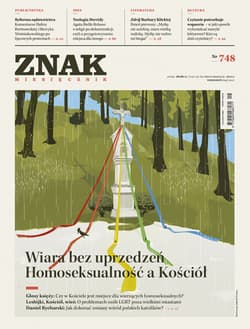 ZNAK 748  9/2017: Wiara bez uprzedzeń. Homoseksualność a Kościół 