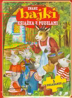 Znane bajki Książka z puzzlami