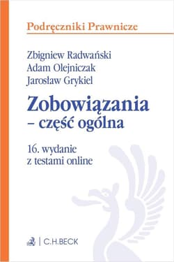 Zobowiązania - część ogólna z testami online w.16 - Praca zbiorowa