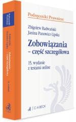 Zobowiązania - część szczegółowa z testami online - Praca zbiorowa
