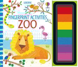 Zoo. Fingerprint activities  wer. angielska - Fiona Watt, Candice Whatmore