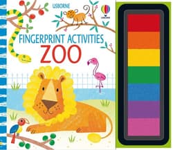 Zoo. Fingerprint activities  wer. angielska - Fiona Watt, Candice Whatmore