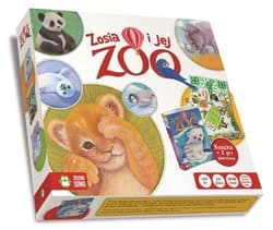 Zosia i jej zoo Książka + 2 gry planszowe - Opracowanie Zbiorowe