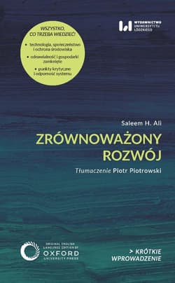 Zrównoważony rozwój Krótkie Wprowadzenie 53 - Ali Saleem H.
