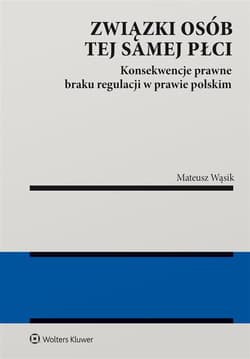 Związki osób tej samej płci. Konsekwencje braku regulacji w prawie polskim - Mateusz Wąsik