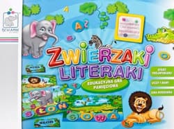 Zwierzaki literaki Gra planszowa