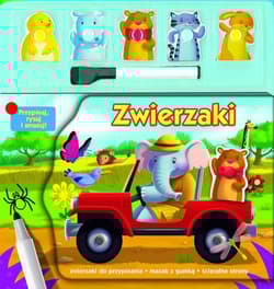 Zwierzaki. Przypinaj, rysuj i zmazuj