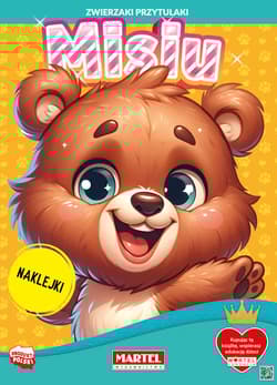 Zwierzaki przytulaki. Misiu z naklejkami - Katarzyna Salamon