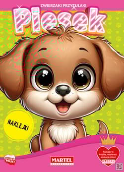 Zwierzaki przytulaki. Piesek z naklejkami - Katarzyna Salamon