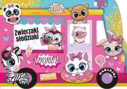 Zwierzaki słodziaki. Kolorowanka z wykrojnika - Katarzyna Maćkowiak