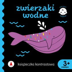 Zwierzaki wodne. Książeczka kontrastowa. Pierwsze książeczki - Opracowanie Zbiorowe