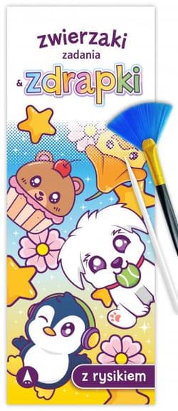 Zwierzaki. Zadania & zdrapki - Wioleta Żyłowska
