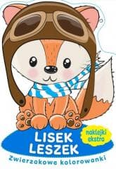 Zwierzakowe kolorowanki. Lisek Leszek - Praca zbiorowa