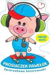 Zwierzakowe kolorowanki. Prosiaczek Pawełek - Praca zbiorowa