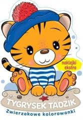 Zwierzakowe kolorowanki. Tygrysek Tadzik - Praca zbiorowa