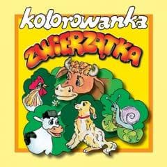 Zwierzątka - kolorowanka - Praca zbiorowa