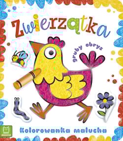 Zwierzątka. Kolorowanka malucha z grubym obrysem - Opracowanie Zbiorowe