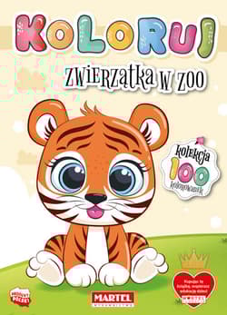 Zwierzątka w ZOO. Koloruj - Opracowanie Zbiorowe