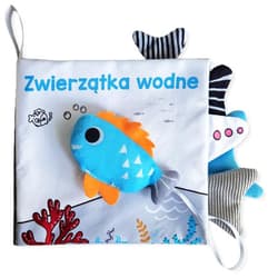 Zwierzątka wodne. Książeczka sensoryczna - Ślizowska Monika