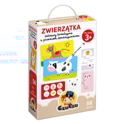 Zwierzątka Zabawy kreatywne z pisakiem zmazywaniem