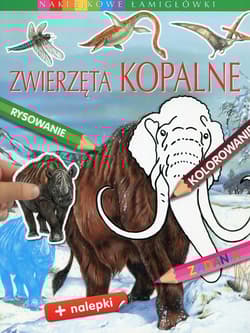 Zwierzęta kopalne Naklejkowe łamigłówki - Beaumont Emilie