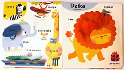 Galeria - zdjęcie nr. 2 - Zwierzęta. Książeczka dotykowa z okienkami. Moje pierwsze 100 słów