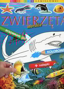 Zwierzęta morskie Naklejkowe łamigłówki
