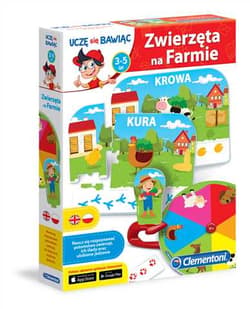 Zwierzęta na farmie - Uczę się bawiąc