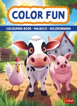 Zwierzęta na farmie. Kolorowanka. Malbuch. Colouring book - Opracowanie Zbiorowe
