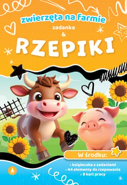 Zwierzęta na farmie. Zadanka & rzepiki - Wioleta Żyłowska