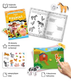 Galeria - zdjęcie nr. 2 - Zwierzęta na farmie. Zadanka & rzepiki