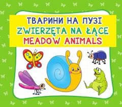 Zwierzęta na łące. Meadow animals - Praca zbiorowa