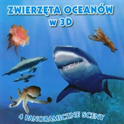 Zwierzęta oceanów 3D. 4 panoramiczne sceny