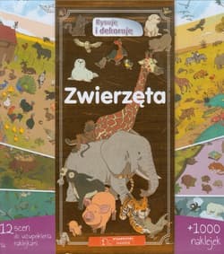 Zwierzęta Rysuję i dekoruję - Mermoux Dominique ilustr.