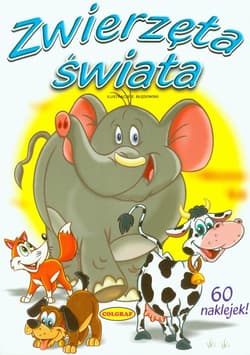 Zwierzęta świata 60 naklejek