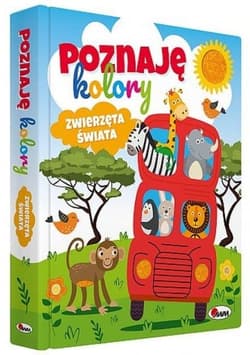 Zwierzęta świata. Poznaję kolory - Elżbieta Korolkiewicz