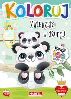 Zwierzęta w dżungli. Koloruj - Opracowanie Zbiorowe