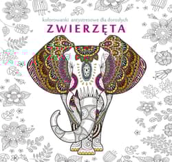 Zwierzęta w magicznym ogrodzie kolorowanki antystresowe dla dorosłych