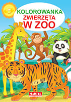 Zwierzęta w zoo kolorowanka - Jarosław Żukowski