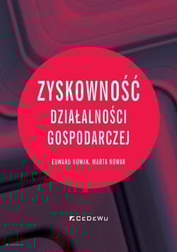 Zyskowność działalności gospodarczej - Nowak Edward, Marta Nowak