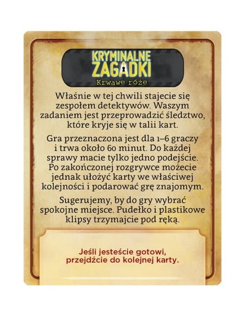 Galeria - zdjęcie nr. 1 - Kryminalne zagadki. Krwawe róże
