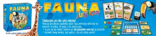 Galeria - zdjęcie nr. 3 - Fauna JUNIOR - gra planszowa
